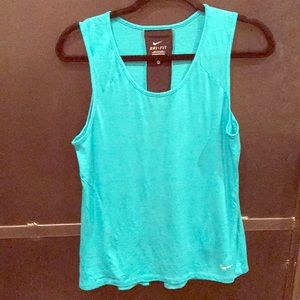 Nike Dri-Fit Tank -Teal
